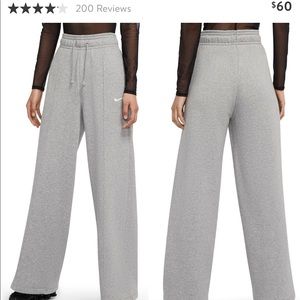 nike wide leg sweatpants